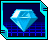 Cyan Chaos Emerald (Sonic Colours DS).png