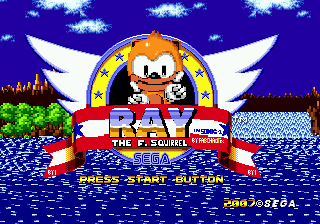 Ray in Sonic 1 v4 Title.png