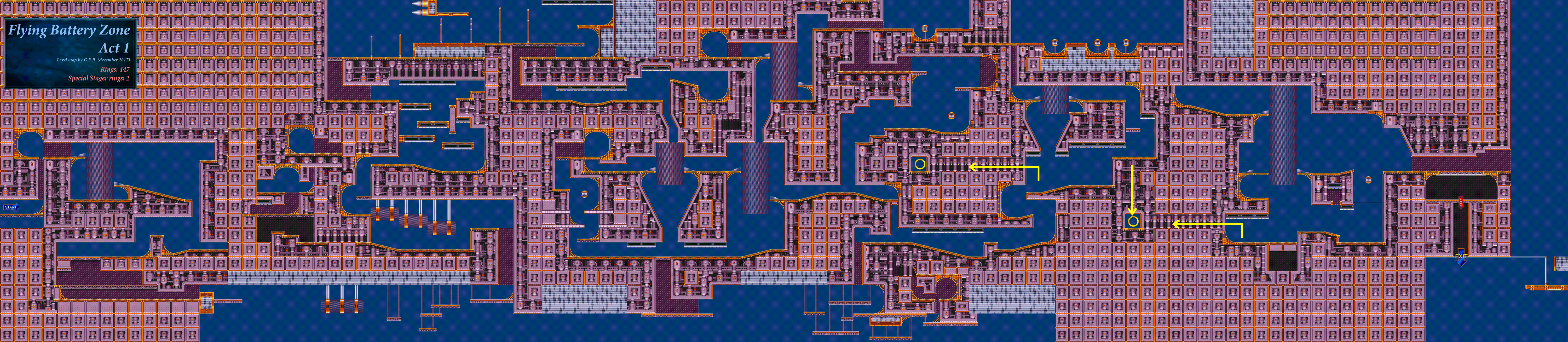 Flying battery. Sonic 3 карта уровня Flying Battery. Flying Battery Zone Sonic Mania. Flying Battery Zone Act 1 Map. Sonic 1 карты уровней.