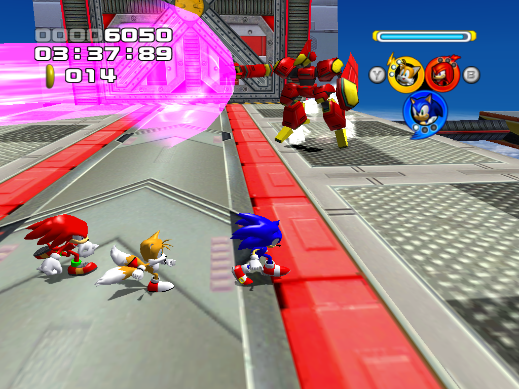 Скачай соник взломка. Sonic Heroes screenshot. Sonic Heroes скрины. Соник 2000. Egg Hawk из игры Sonic Heroes.