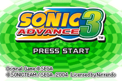 Sonic Advance 3 - ArcadeFlix