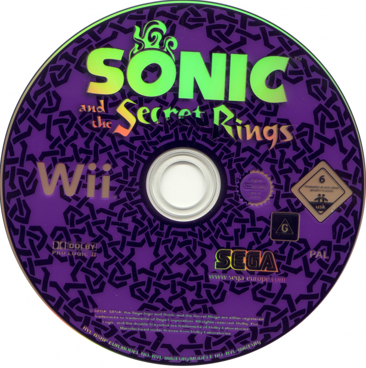 Sonic and the Secret Rings обложка.