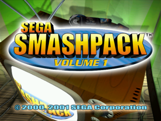 Sega Smash Pack Vol. 1 - Title Screen.png